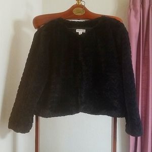 Black Formal Crop Jacket